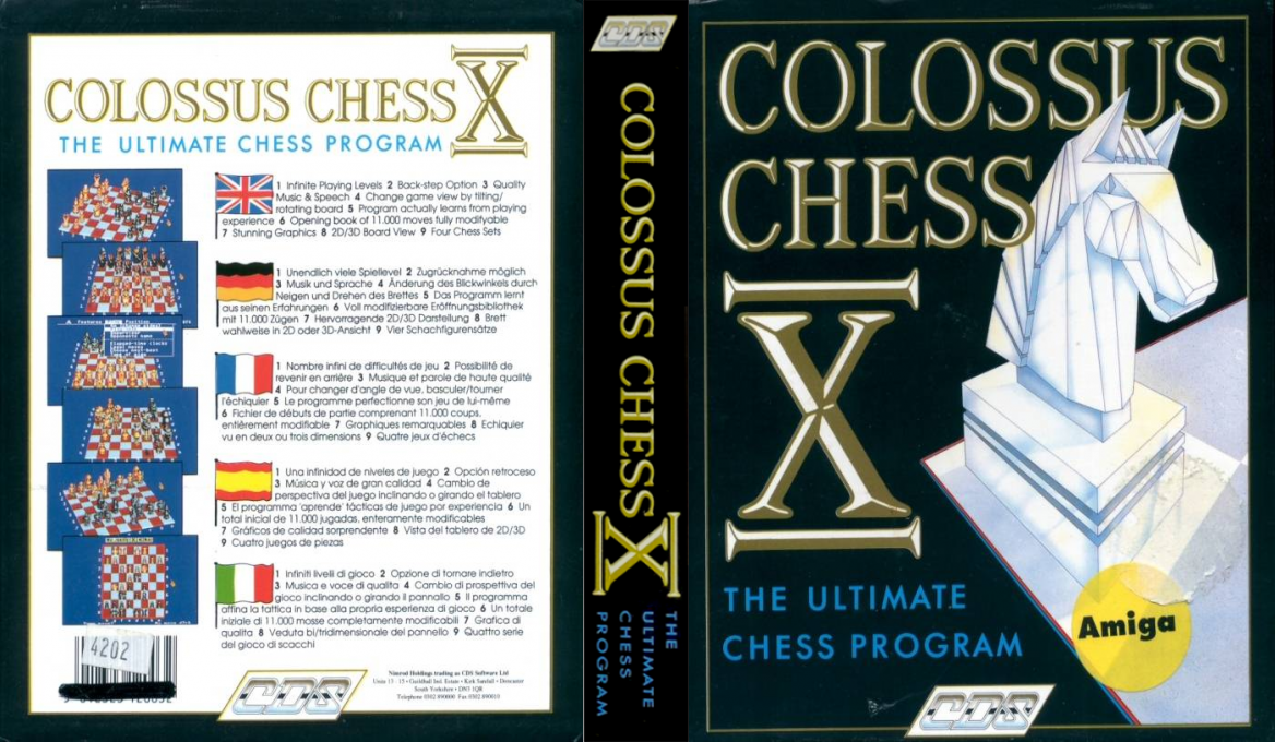 Colossus Chess X - The Ultimate Chess Program — box-texture (EU)