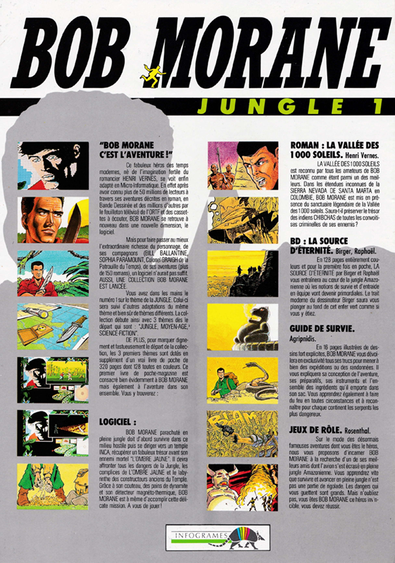 Bob Morane - Jungle — box-2D-back (FR)