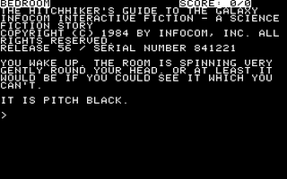 Hitchhiker's Guide To The Galaxy, The — sstitle (US)
