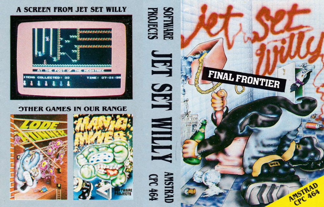Jet Set Willy - The Final Frontier — box-texture (EU)