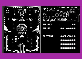 Moon Lover Pinball — ss (WOR)
