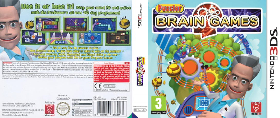 Puzzler Brain Games — box-texture (EU)