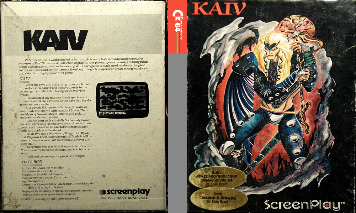 Warrior of Ras Vol.II : Kaiv — box-texture (US)