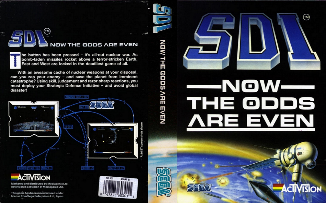 SDI - Strategic Defense Initiative — box-texture (EU)