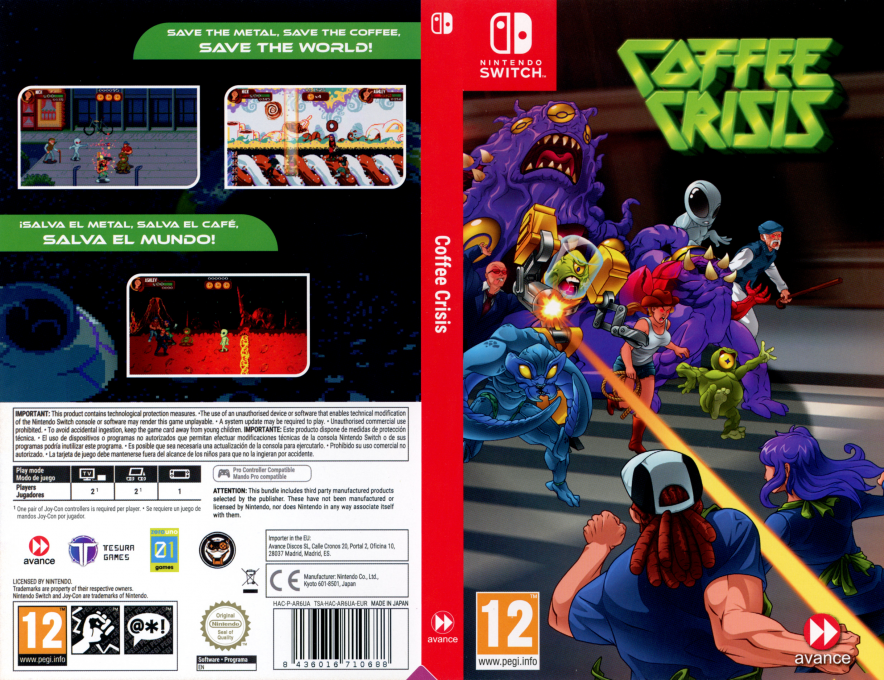 Coffee Crisis — box-texture (EU)