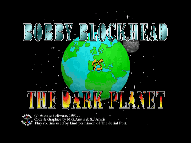 Bobby Blockhead Vs. The Dark Planet — sstitle (WOR)