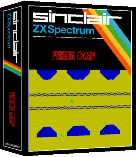 Prison Camp — box-3D (SS)