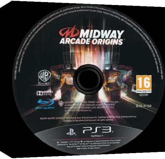 Midway Arcade Origins — box-3D (EU)