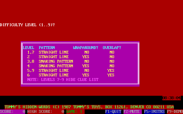 Tommy's Hidden-Word — sstitle (WOR)