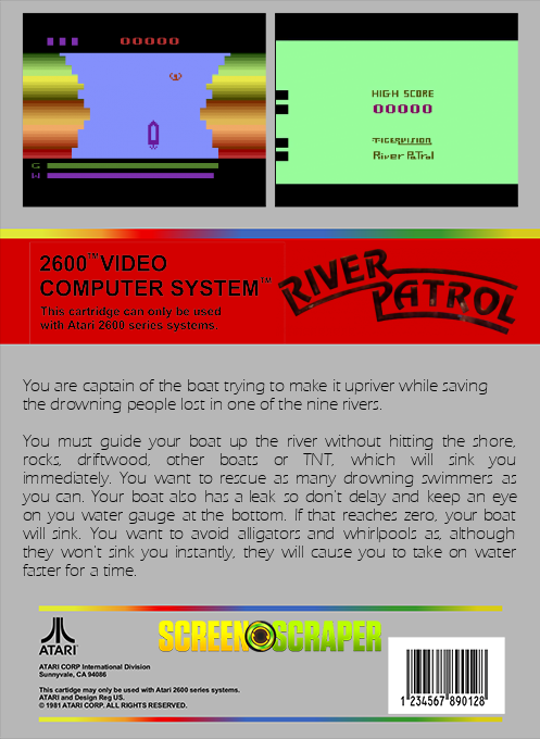 River Patrol — box-2D-back (SS)