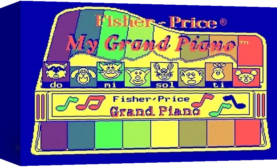 Fisher-Price : My Grand Piano — box-3D (WOR)