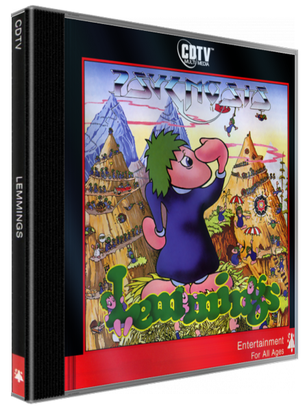 Lemmings — box-3D (EU)
