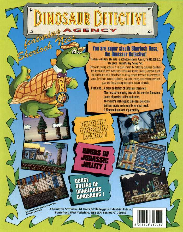 Dinosaur Detective Agency — box-2D-back (WOR)