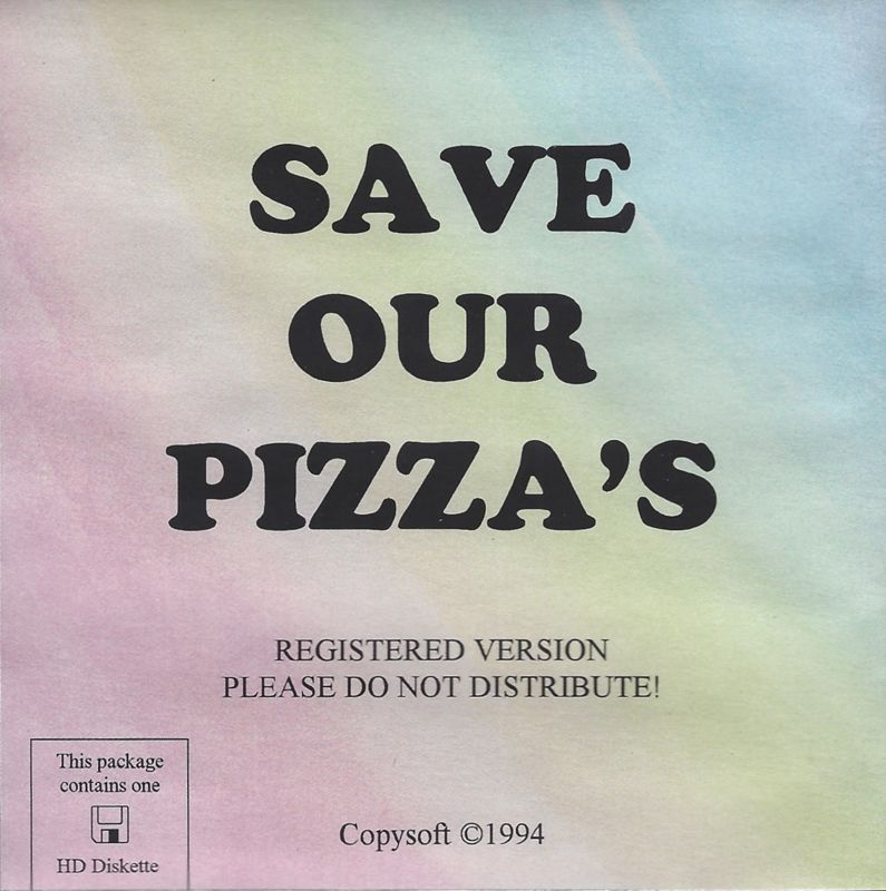 Skunny - Save Our Pizzas! box art
