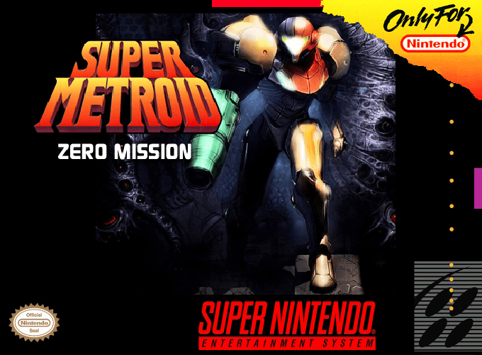 Super Metroid - Zero Mission box art