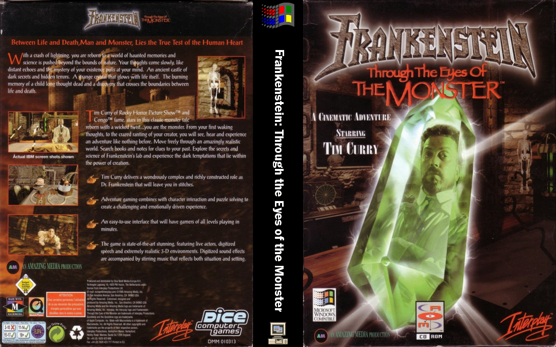 Frankenstein: Through the Eyes of the Monster — box-texture (WOR)