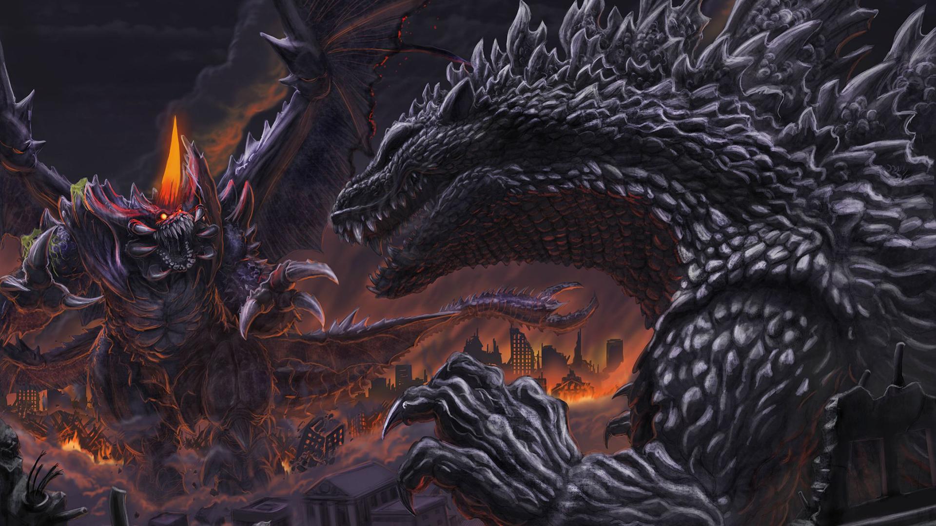 Gojira - Kaijuu Daikessen — fanart