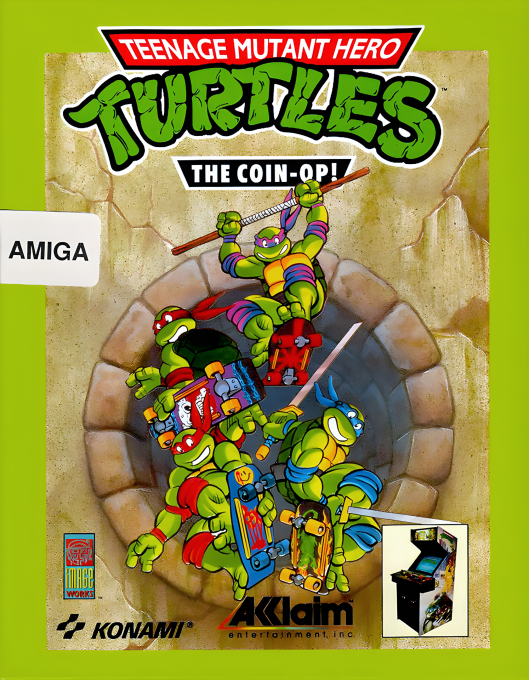 Teenage Mutant Hero Turtles - The Coin-Op! box art