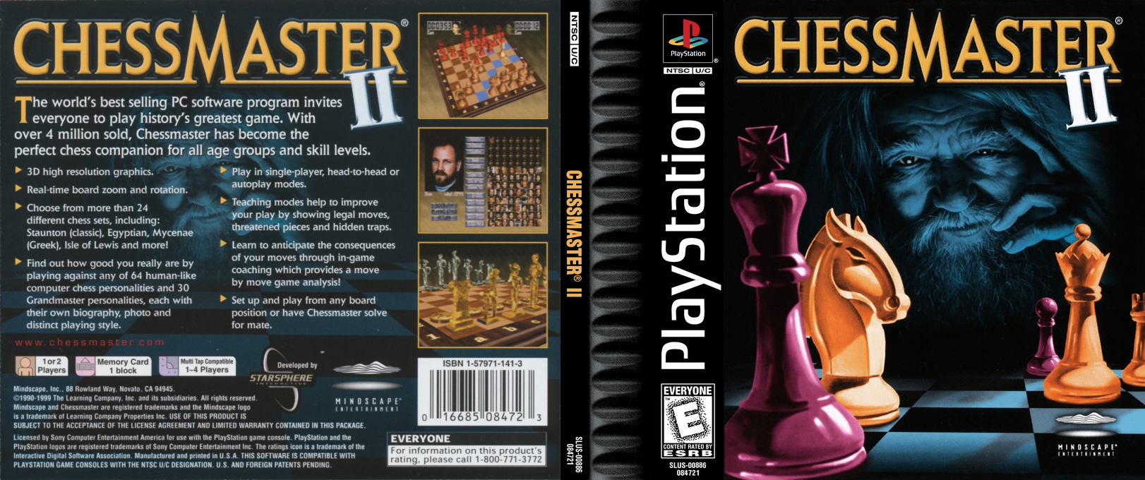 Chessmaster 2 — box-texture (US)