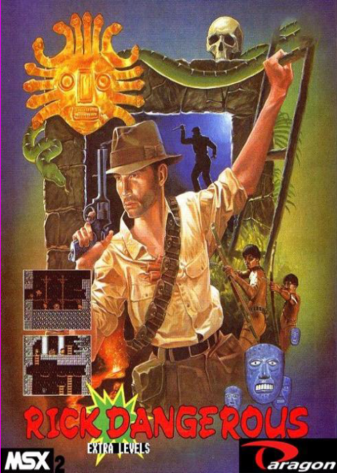 Rick Dangerous - Extra Levels box art
