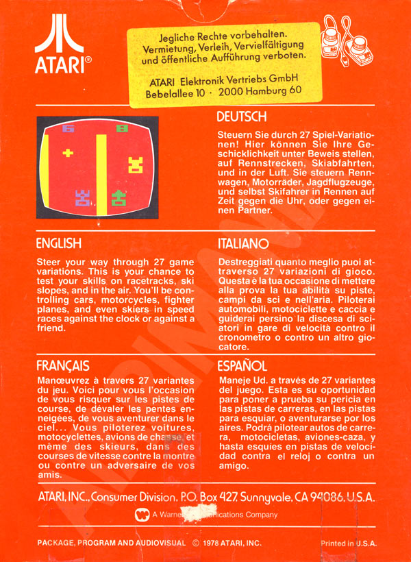 Street Racer — box-2D-back (EU)
