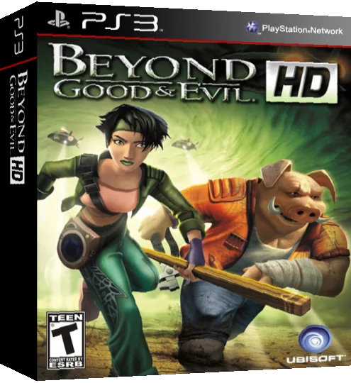 Beyond Good and Evil HD — box-3D (US)