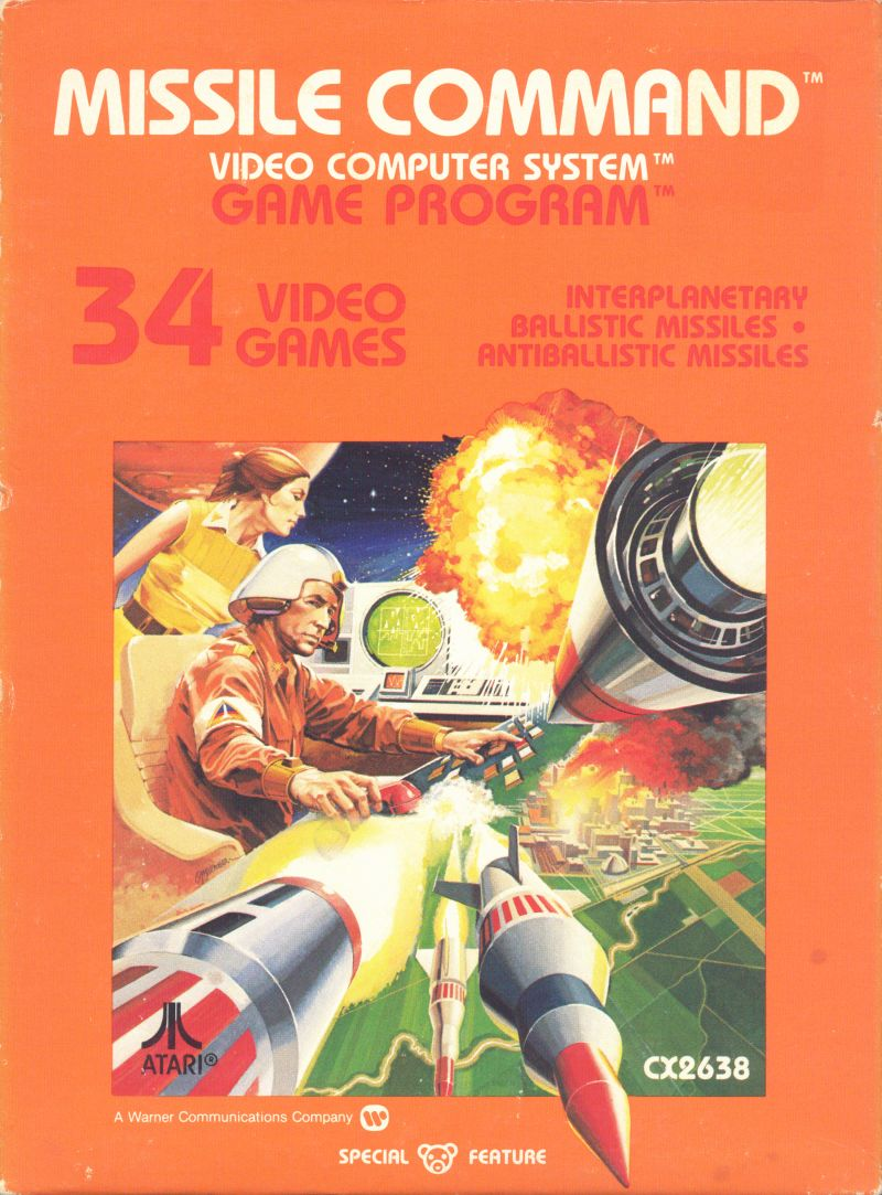 Missile Command box art