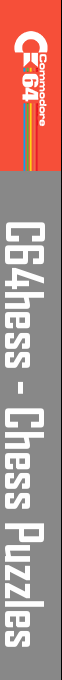 C64hess : Chess Puzzles — box-2D-side (CUS)