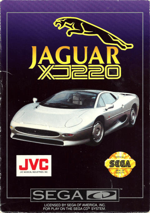 Jaguar XJ220 box art