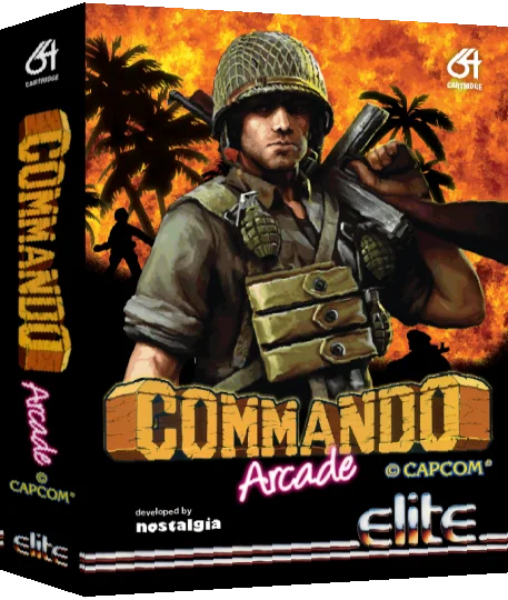 Commando Arcade — box-3D (CUS)