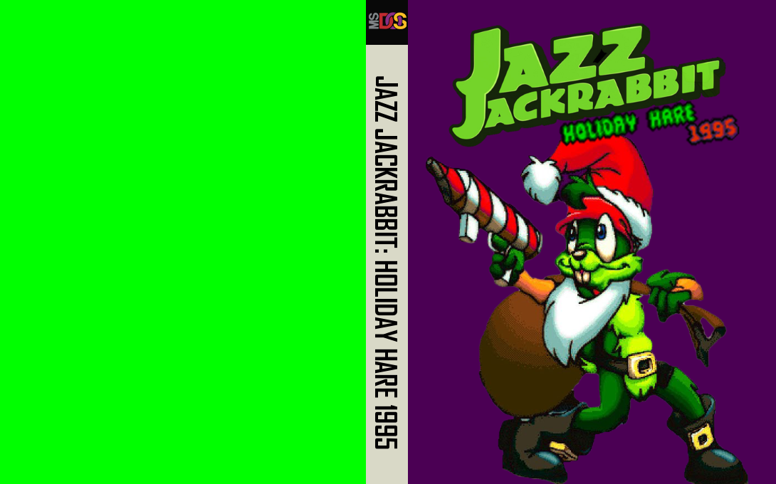 Jazz Jackrabbit : Holiday Hare 1995 — box-texture (WOR)
