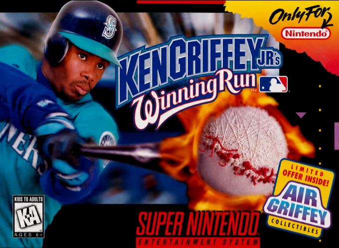 Ken Griffey Jr's Winning Run box art