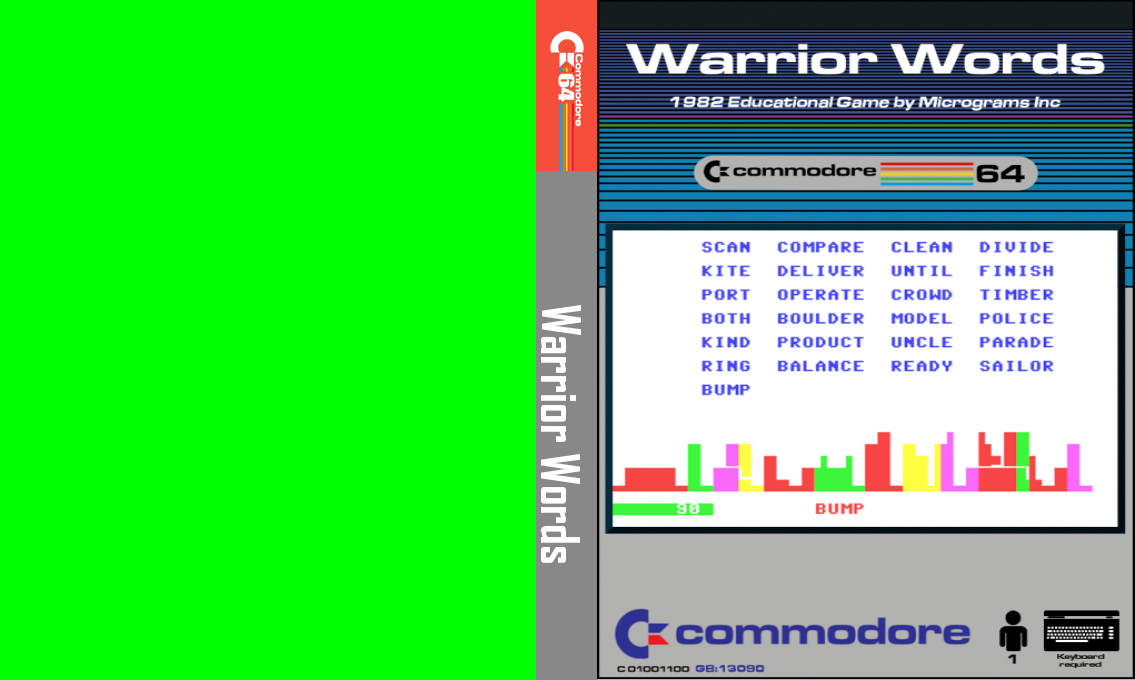 Warrior Words — box-texture (CUS)