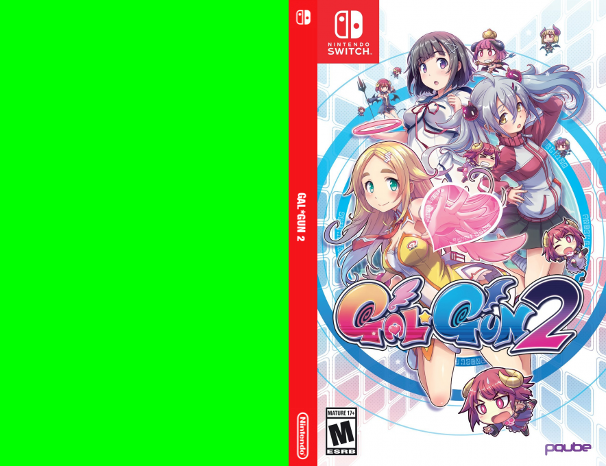 Gal*gun 2 — box-texture (US)