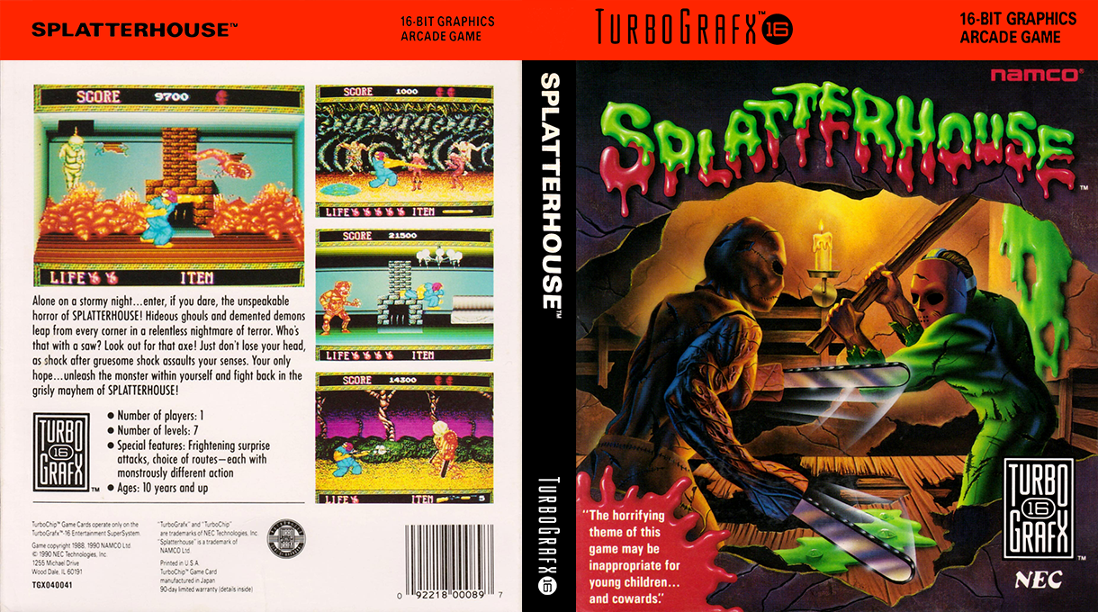 Splatterhouse — box-texture (US)