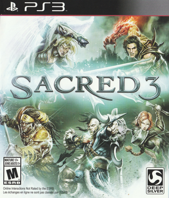 Sacred 3 — box-2D (CA)