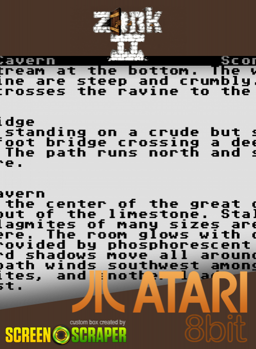 Zork 2 - The Wizard Of Frobozz — box-2D (SS)