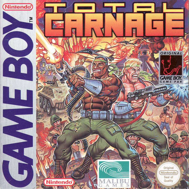 Total Carnage — box-2D (EU)