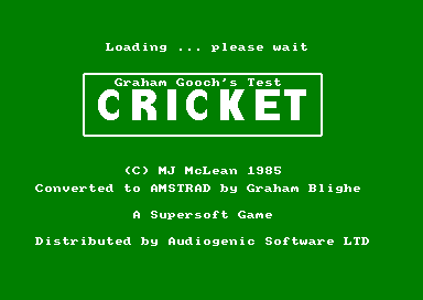 Graham Gooch's Test Cricket — sstitle (EU)