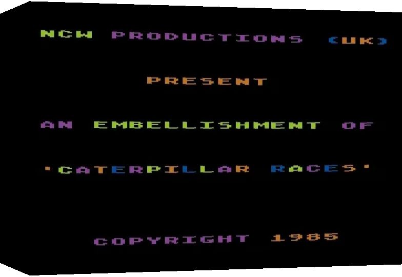 Catepillar Races — box-3D (WOR)