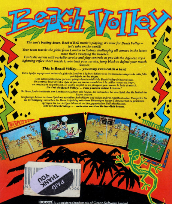 Beach Volley — box-2D-back (EU)