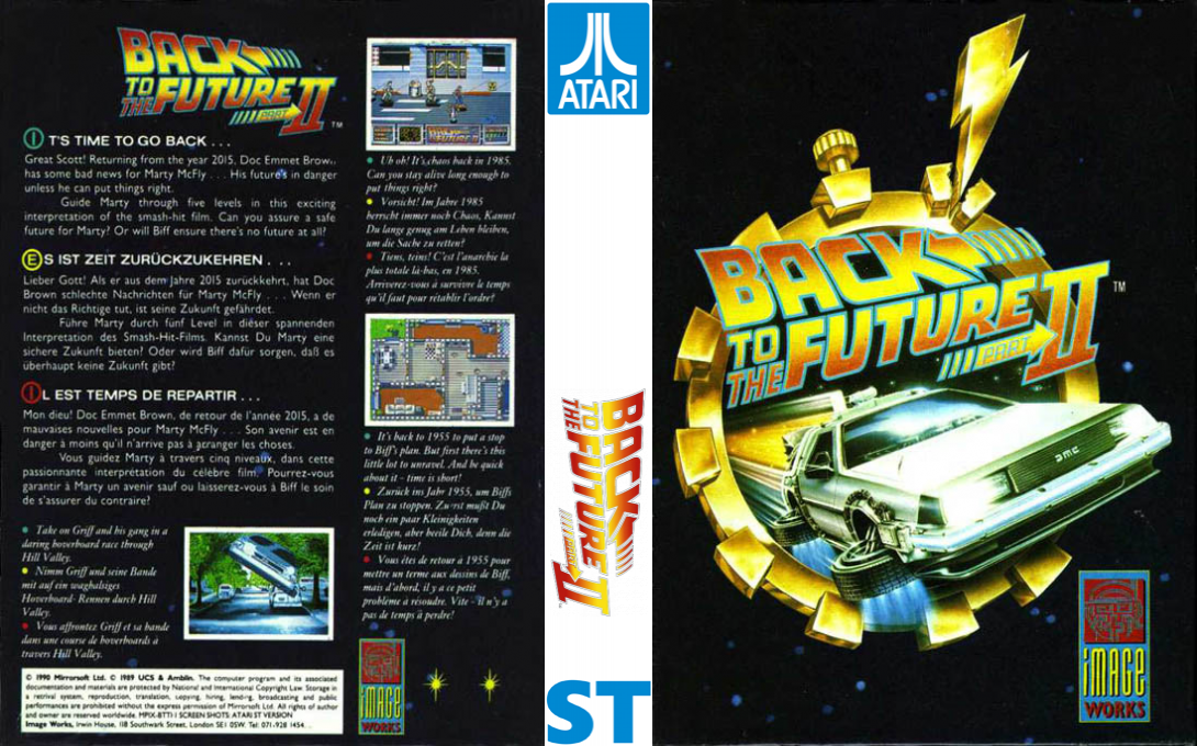 Back To The Future Part 2 — box-texture (EU)