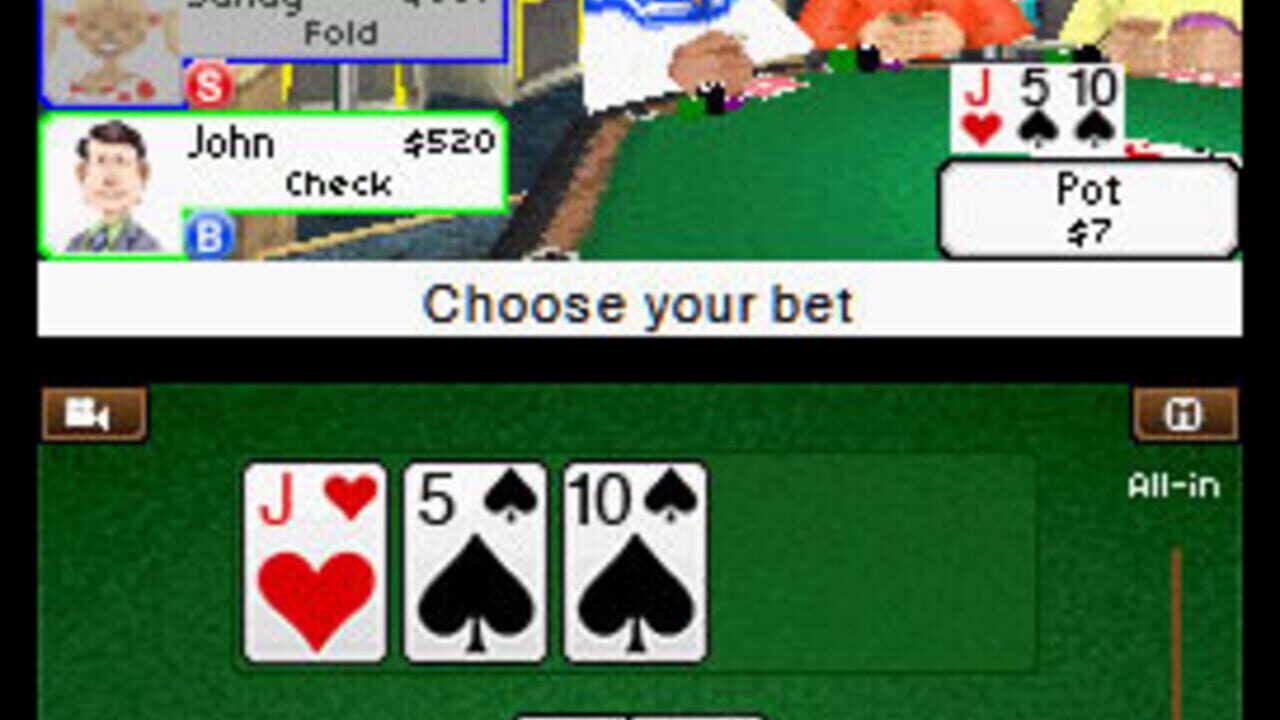 1st Class Poker & BlackJack — screenshot (WOR)
