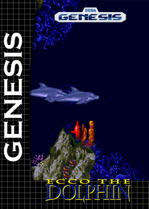 Ecco The Dolphin — box-2D (SS)