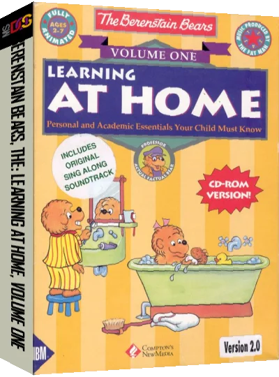 Berenstain Bears - Learning At Home, The, Volume One — box-3D (US)