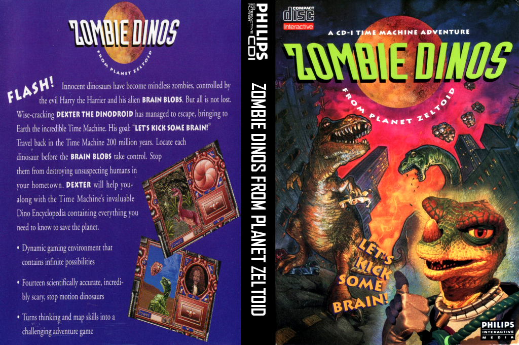 Zombie Dinos From Planet Zeltoid — box-texture (CUS)