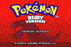 Pokemon : Omega Ruby — sstitle (WOR)