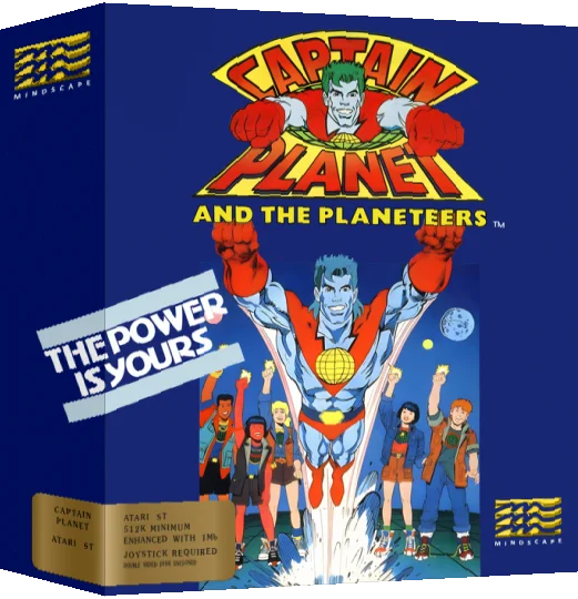 Captain Planet And The Planeteers — box-3D (EU)