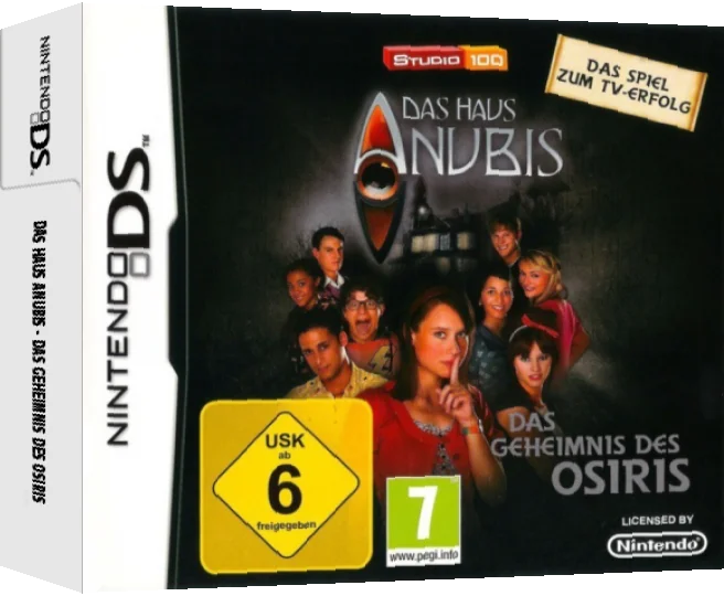Huis Anubis, Het - Het Geheim van Osiris — box-3D (DE)
