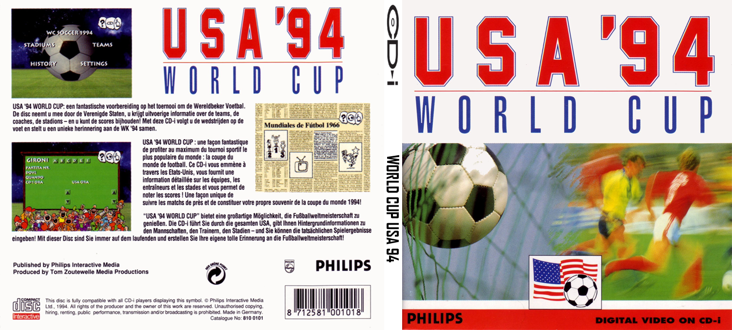 USA '94 World Cup — box-texture (EU)